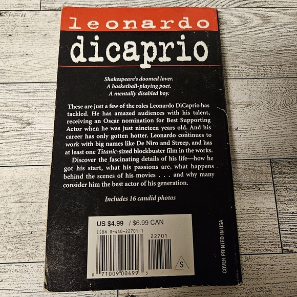 Leonardo DiCaprio Books | Set of 3 | Biographies | Vintage | 90s | Collectibles - Picture 3 of 13
